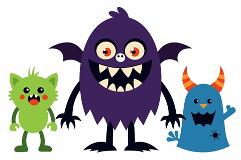 3 friendly monsters